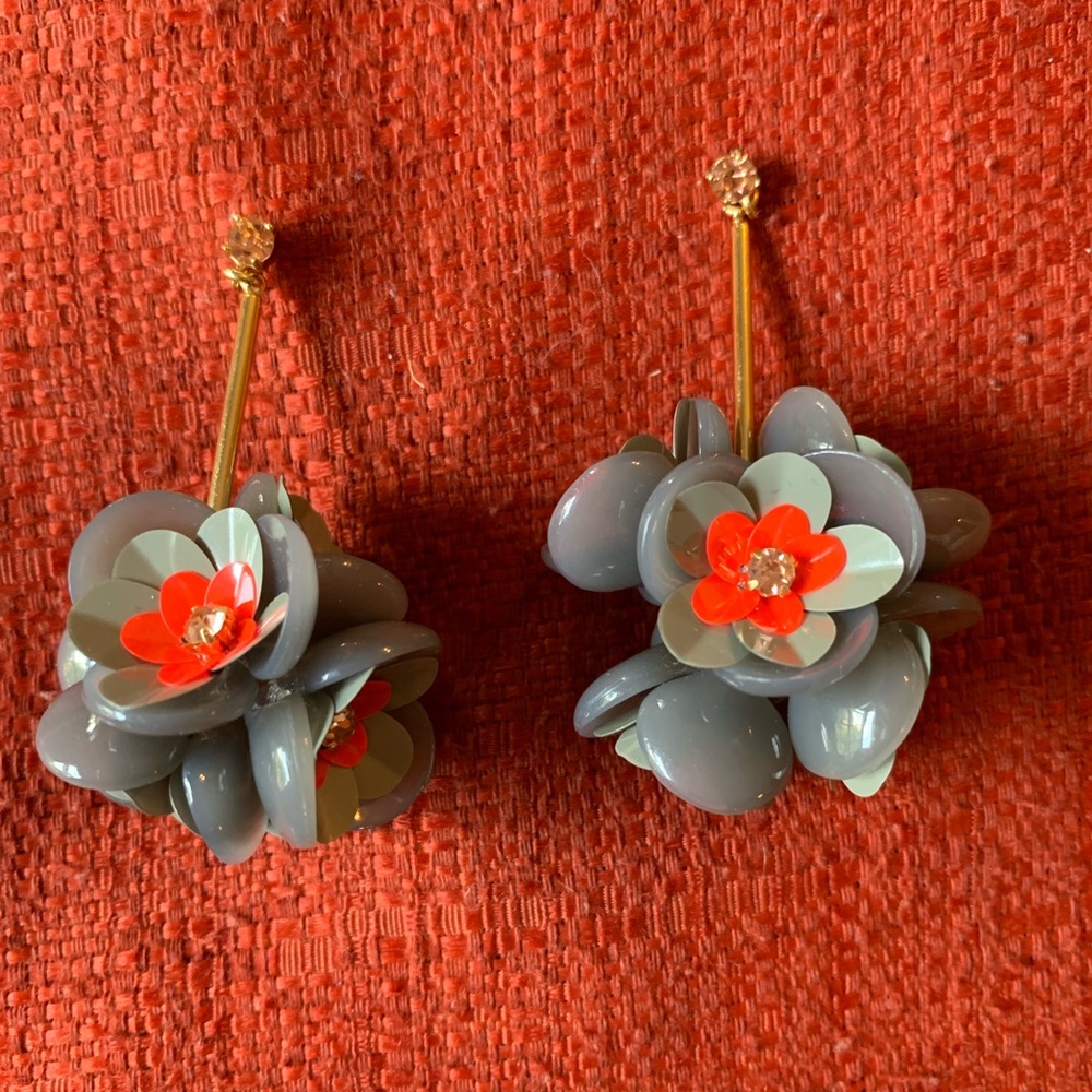 J. Crew Festive Statement Earrings